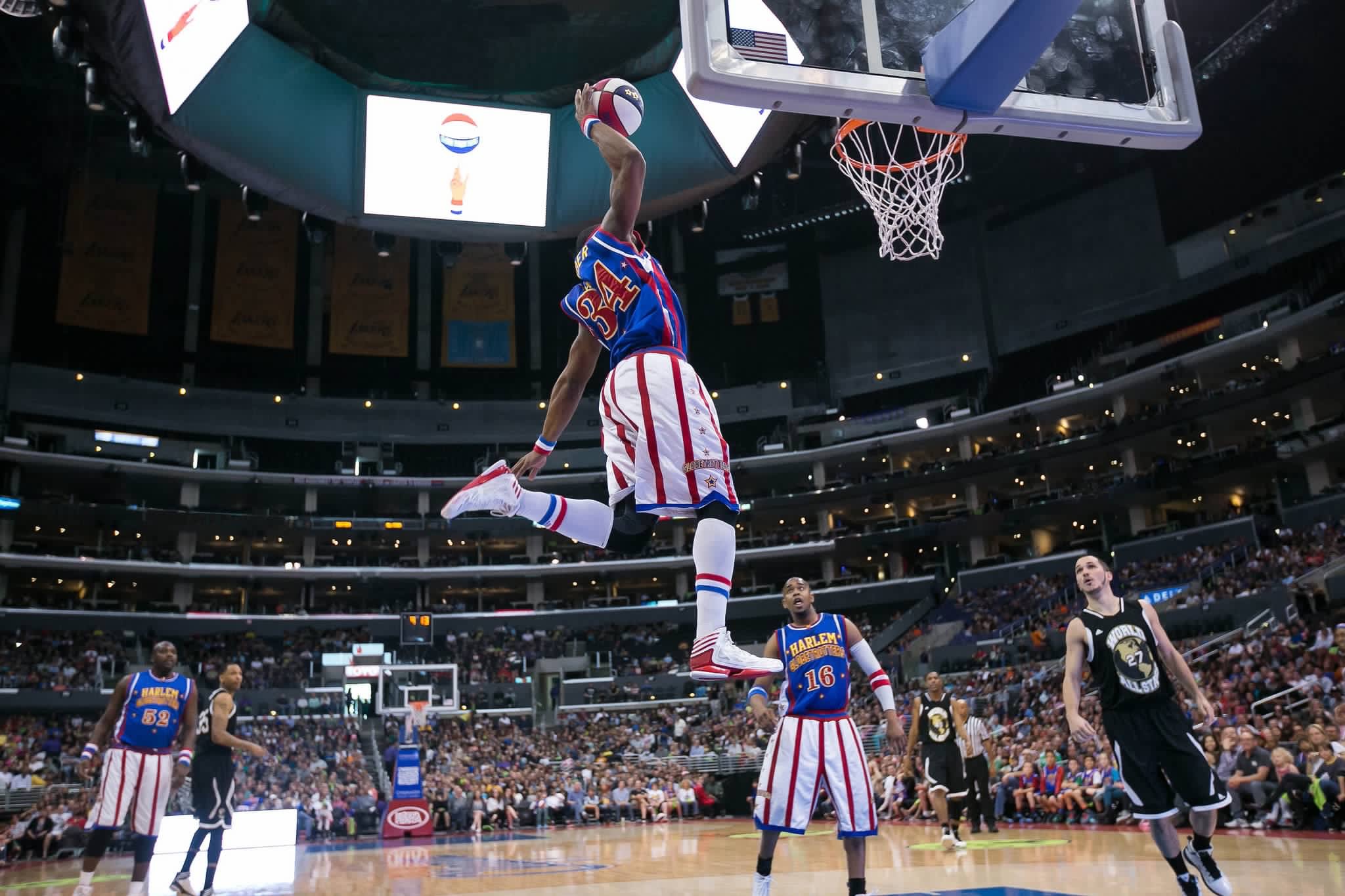 Harlem Globetrotters, el gran espectáculo deportivo en Valencia 1