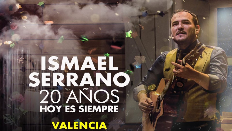 Ismael Serrano actuará en la ciudad de Valencia