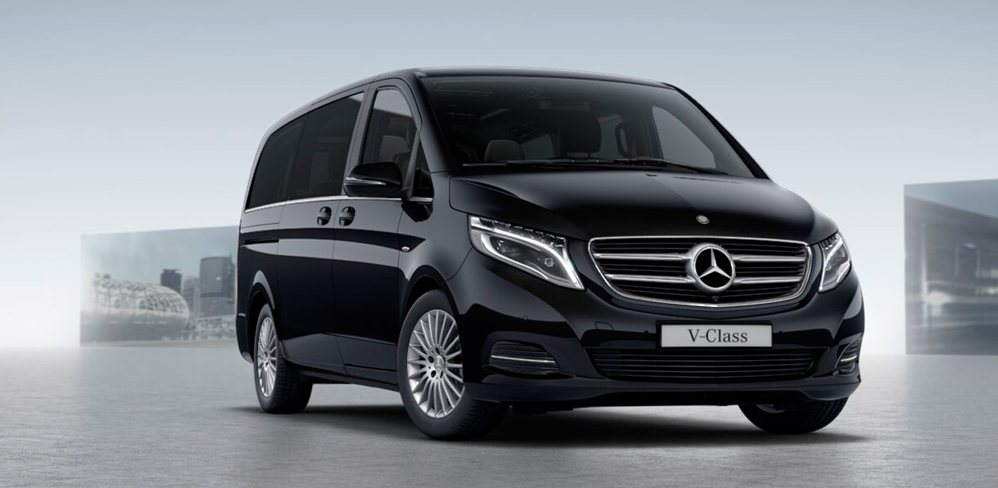 Alquiler de un Mercedes Clase V con chófer 3