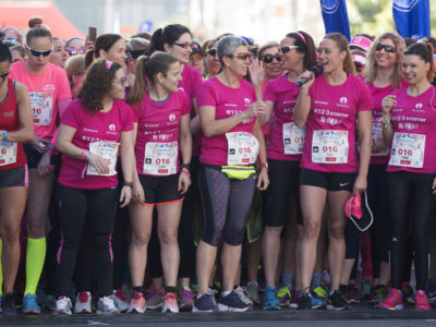 Mireia Belmonte enamora a Valencia en la Carrera de la Mujer