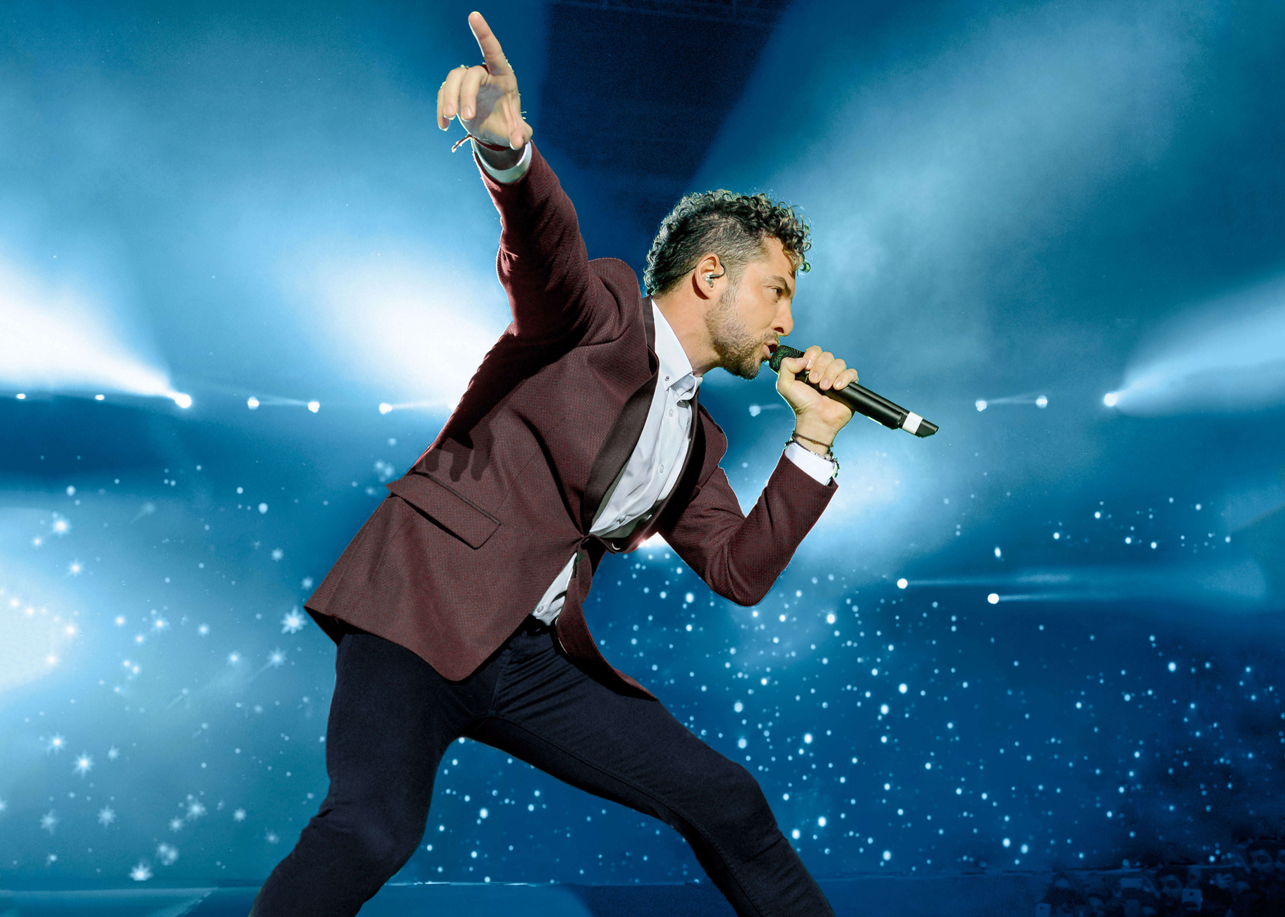 David Bisbal se trasladará hasta Valencia en su gira de conciertos 1