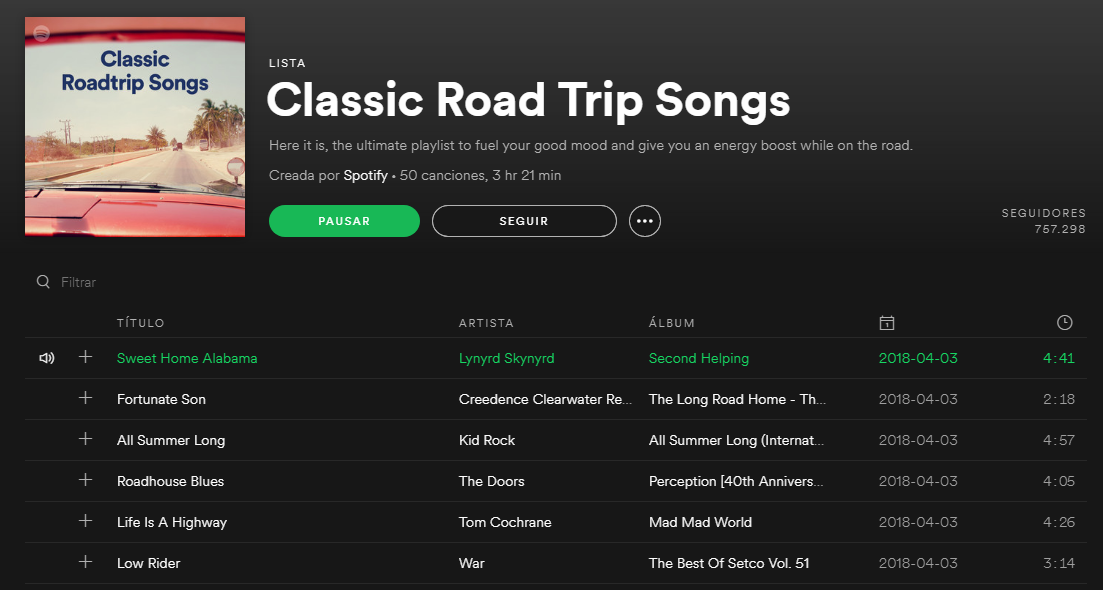 La mejor playlist para tu viaje en un coche con chófer 3