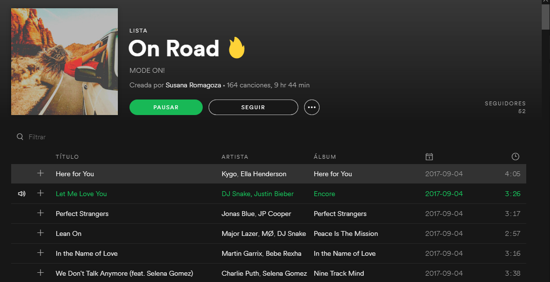 La mejor playlist para tu viaje en un coche con chófer 5