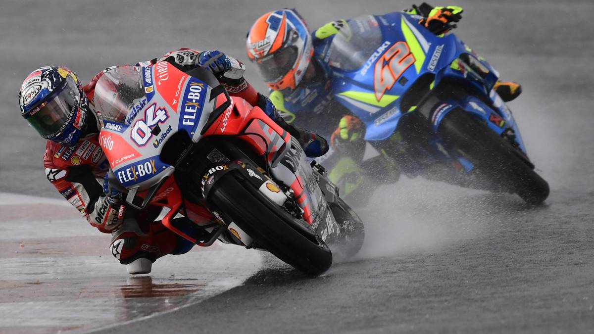 Se cierra el Mundial de Moto GP en Cheste marcado por la lluvia 1