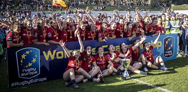 Séptimo europeo para el equipo de España de Rugby Femenino
