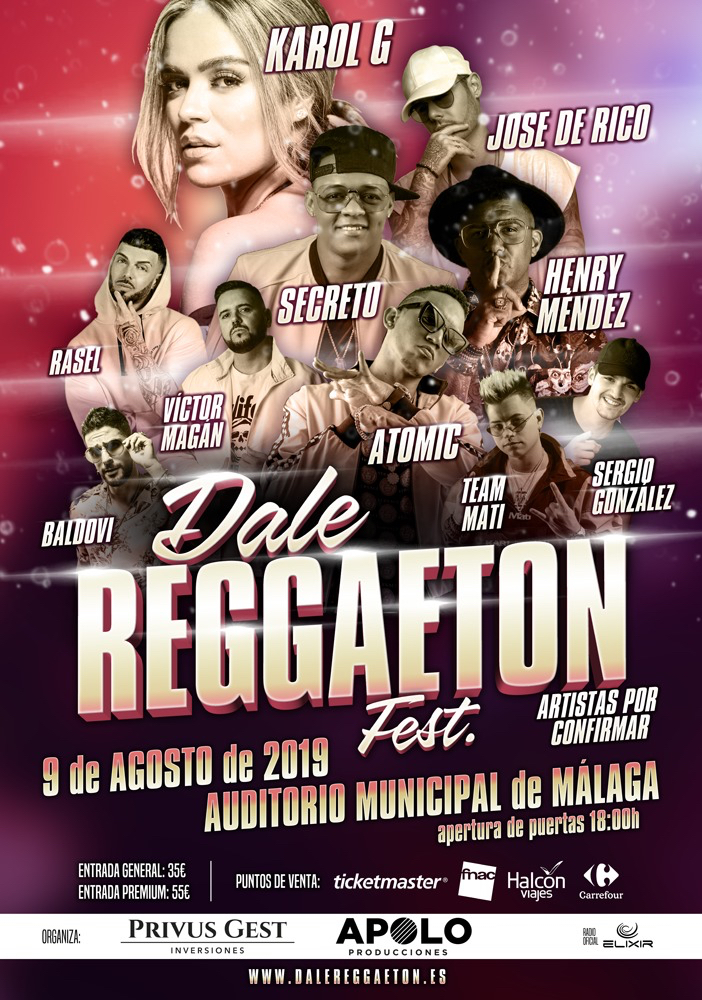 Muévete en el ‘Dale Reggaeton Fest’ de la ciudad de Málaga. 3