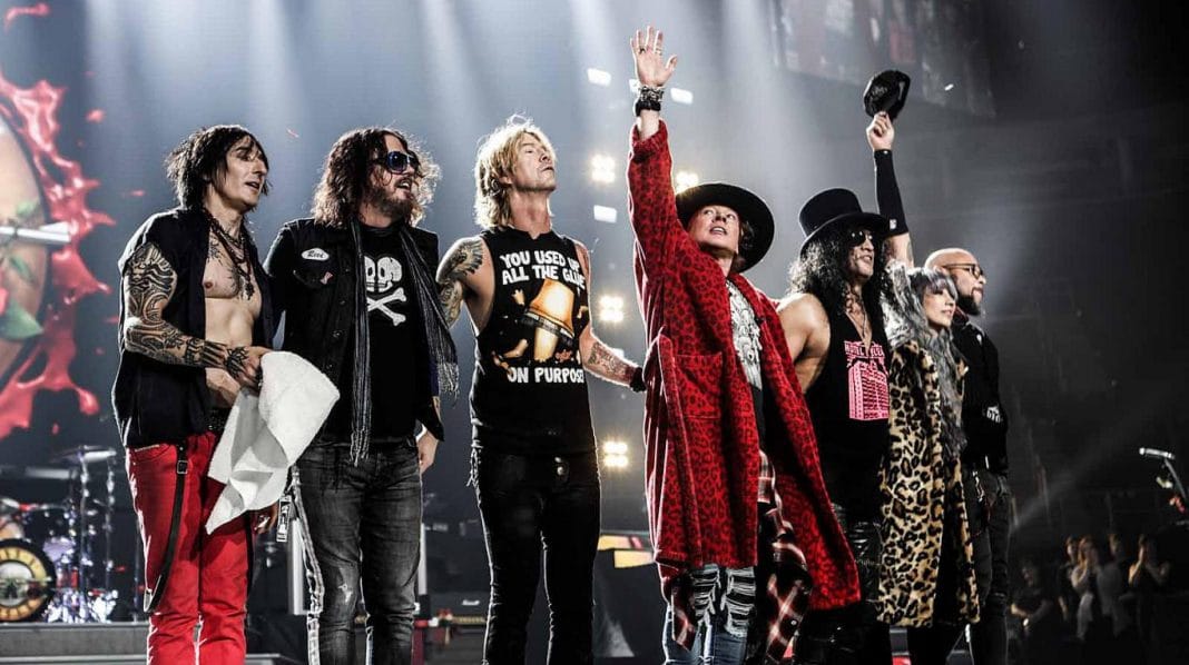 Guns n’ Roses viajarán a Sevilla en su gira de conciertos.