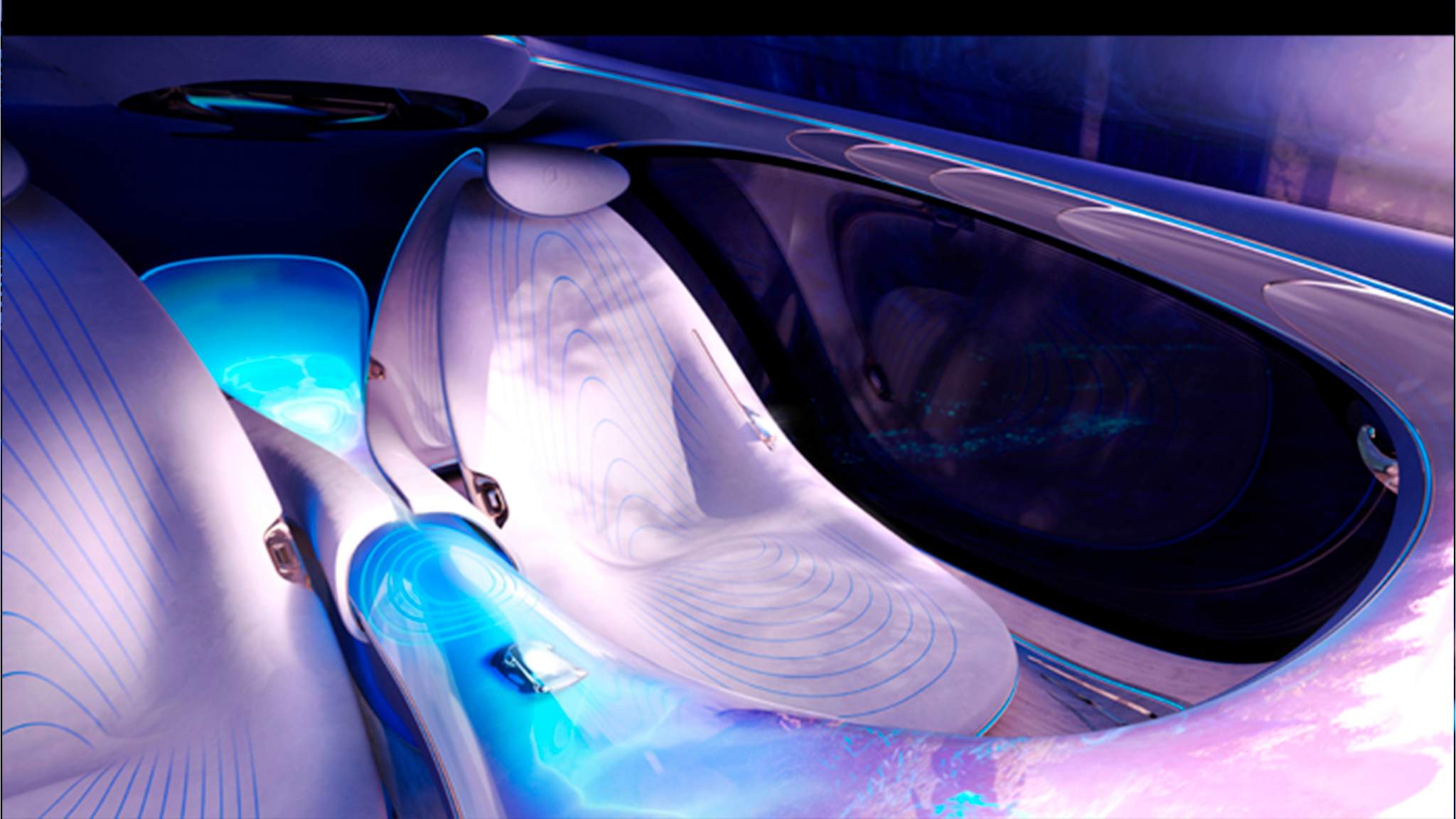 Mercedes Benz Vision AVTR: una visión revolucionaria de las berlinas de lujo 5
